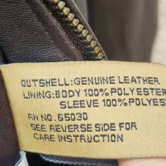 BOSTON HARBOUR Men's Bomber Jacket Large Black Leather Quilted Lining - Picture 9 of 15